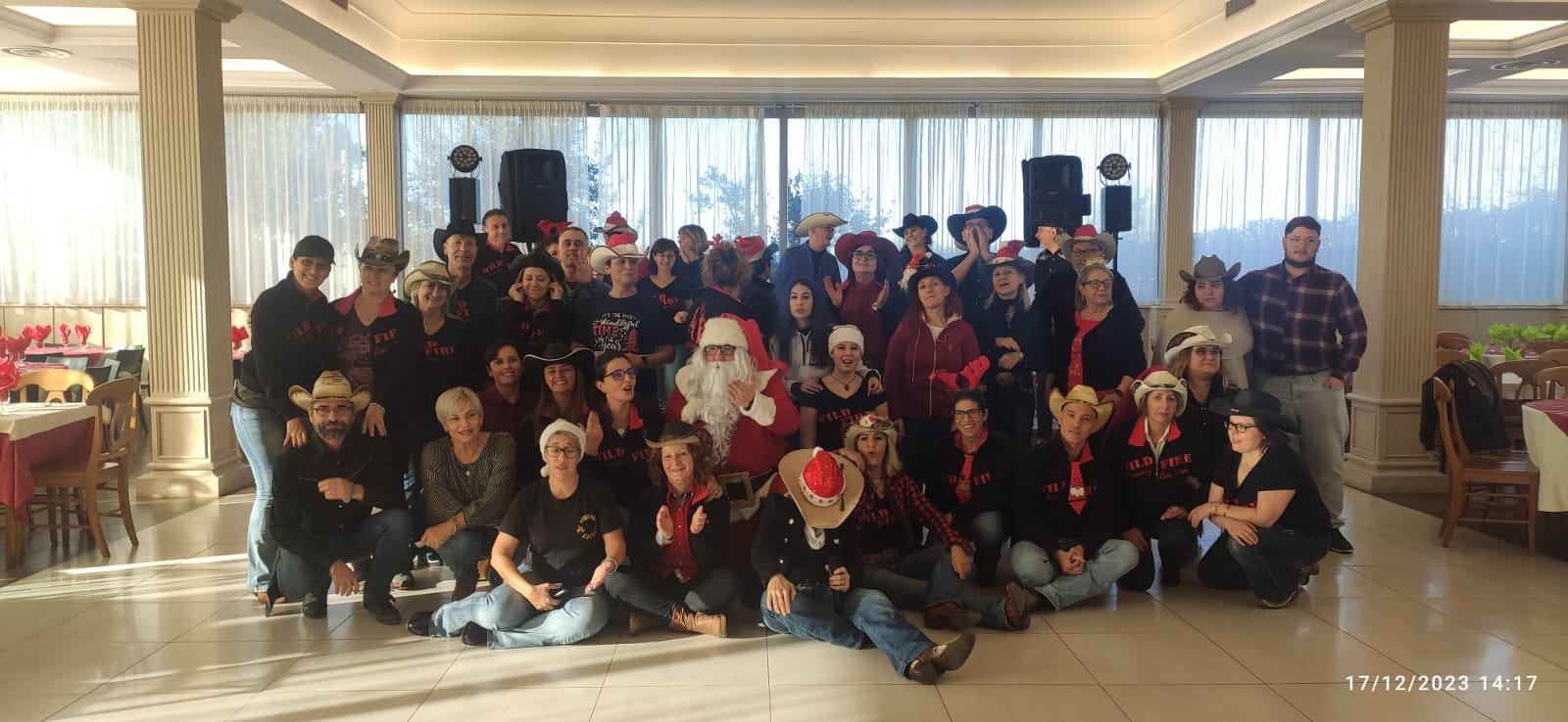 Pranzo di Natale con Wild Fire Country Line Dance a Roma